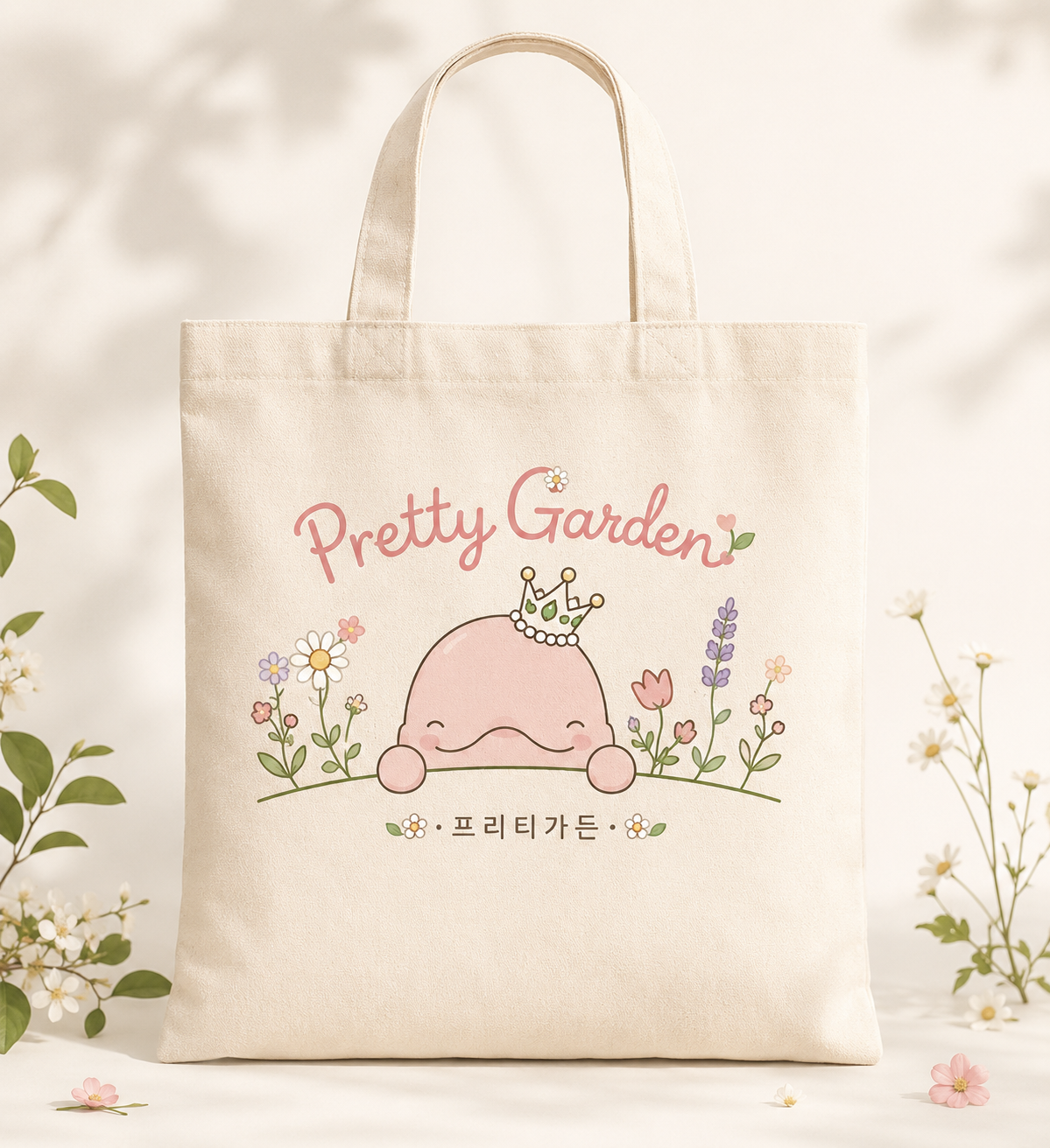비돌-작은정원 에코백