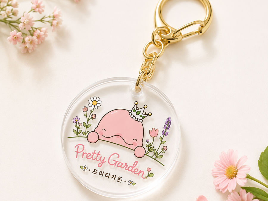 비돌-꽃길 키링 · Pretty Garden
